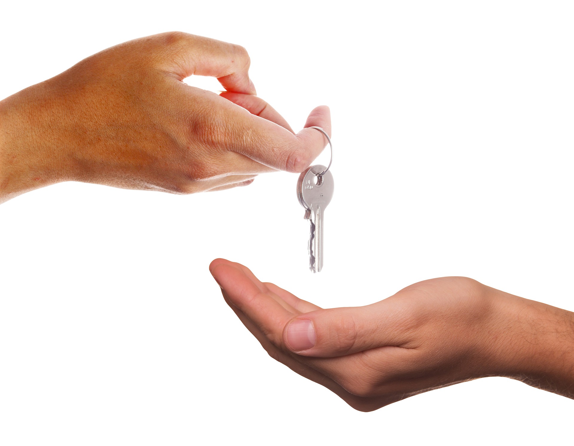 hand over of keys to tenant