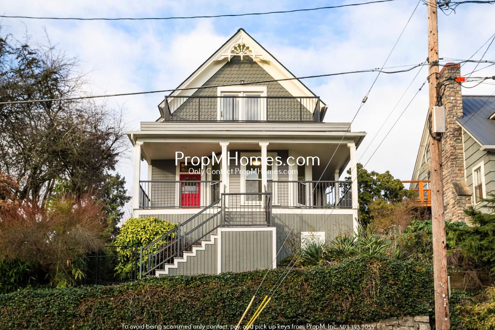 Updated Lair Hill Victorian with Willamette River & Mt Hood Views! property image