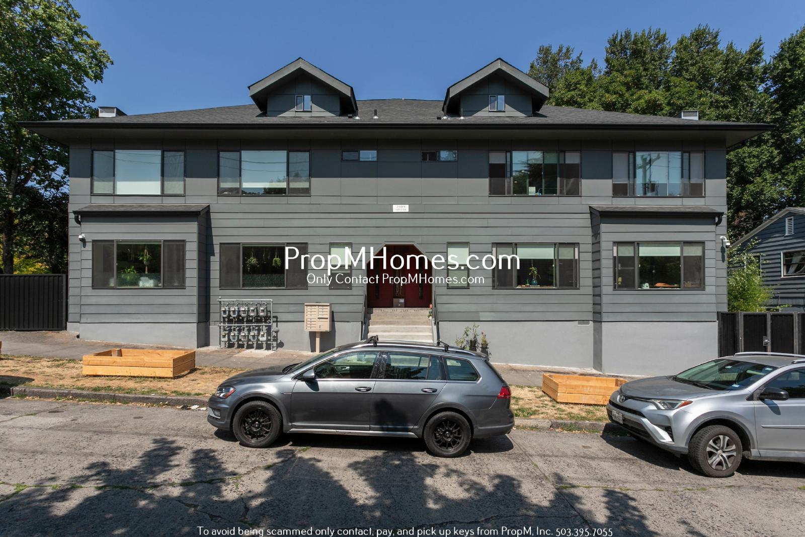 Second-Floor SE Portland 1BR with Quartz Kitchen & Recessed Lighting! property image