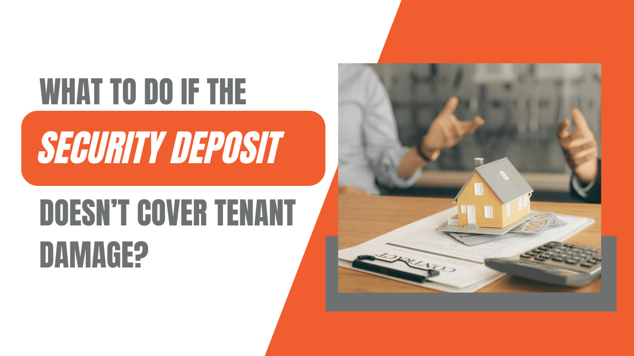 What to Do If the Security Deposit Doesn’t Cover Tenant Damage? | Portland Property Management - Article Banner