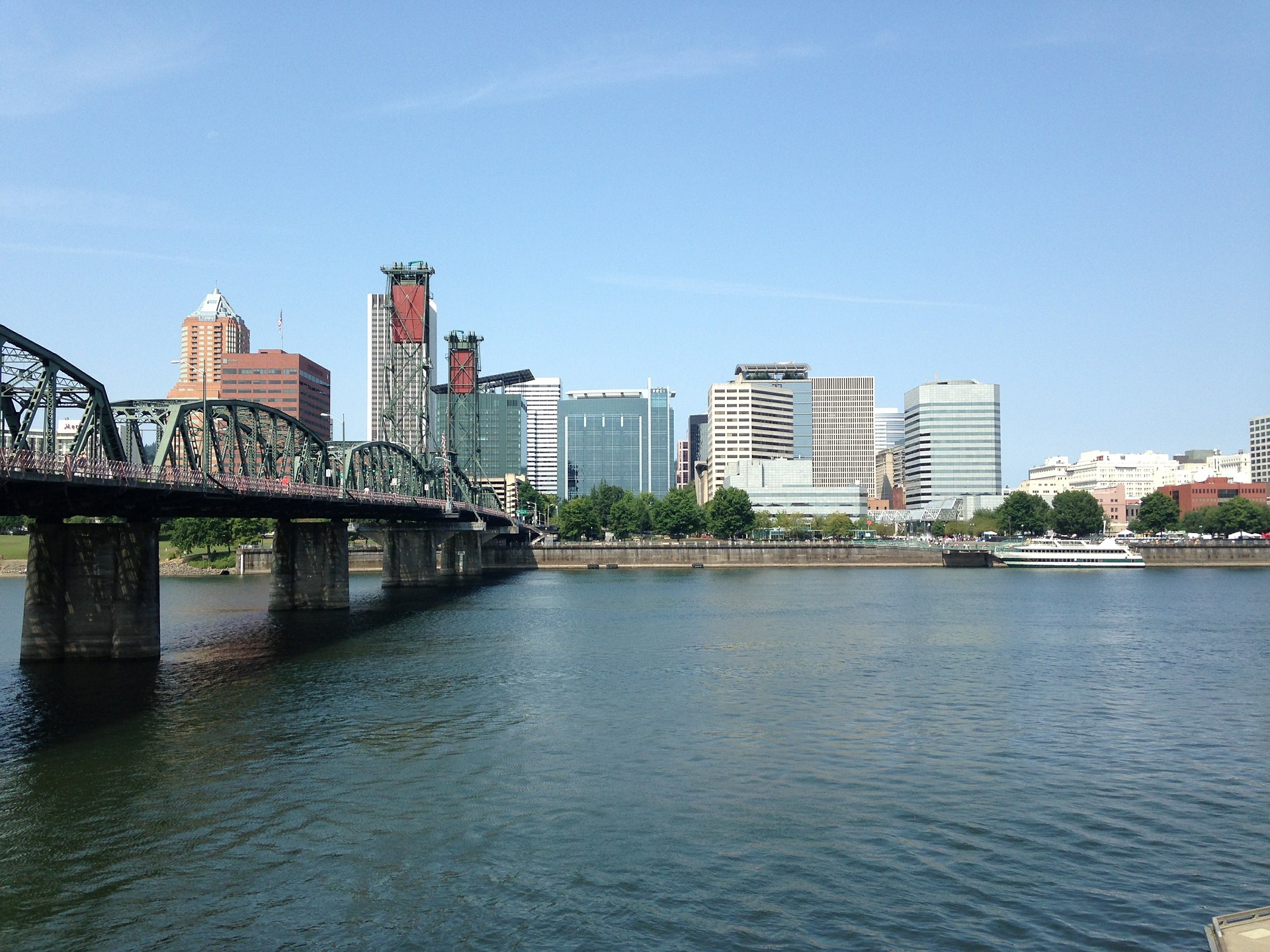 Bridge In Portland